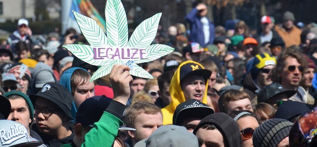Thousands Gather at the University of Michigan in Support of Cannabis