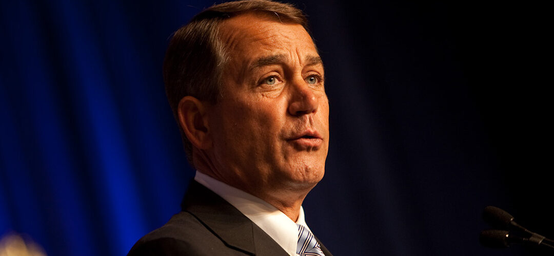 Ex-Speaker John Boehner Reverses His Attitude on Marijuana, Now Supports Reform