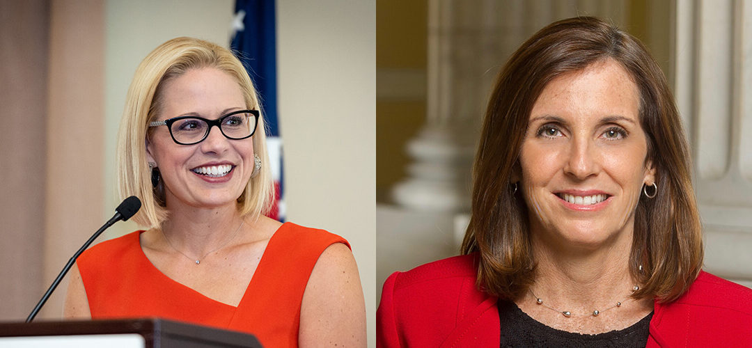 U.S Senate Race in Arizona: Where Kyrsten Sinema and Martha McSally Stand on Marijuana Legalization